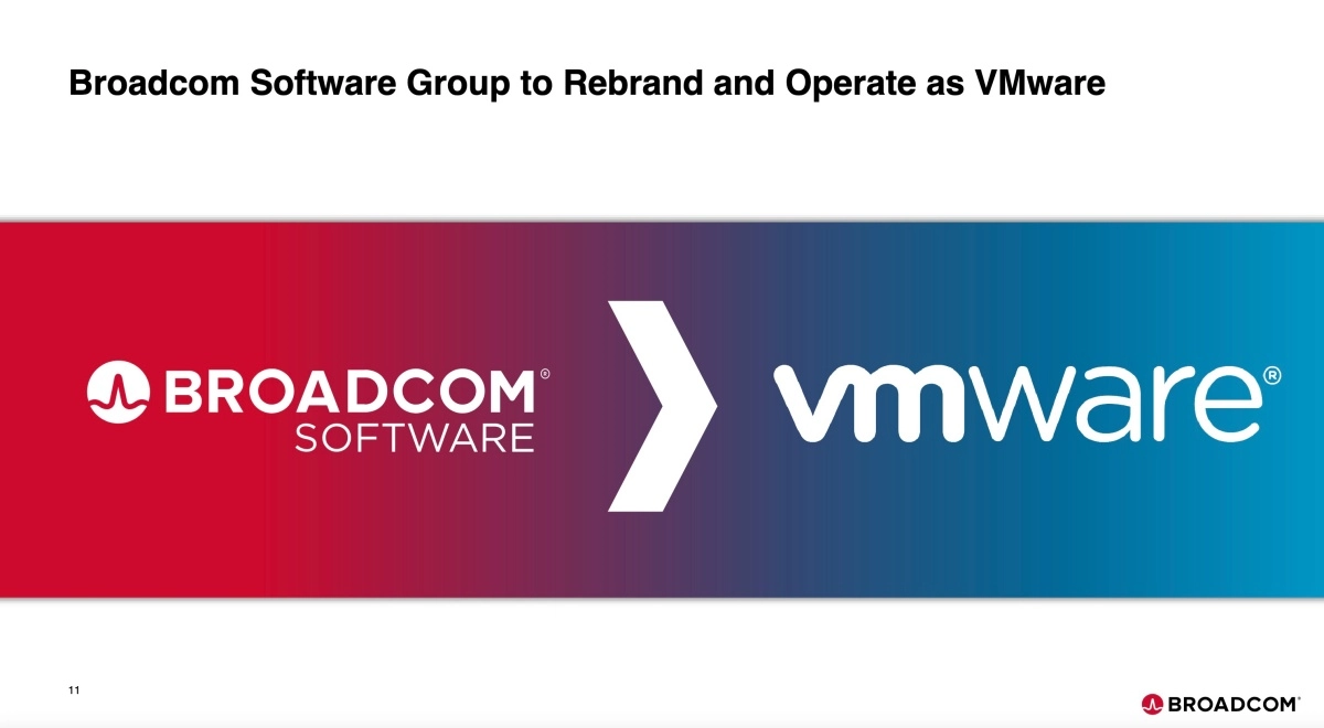 博通同意以610亿美元收购VMware