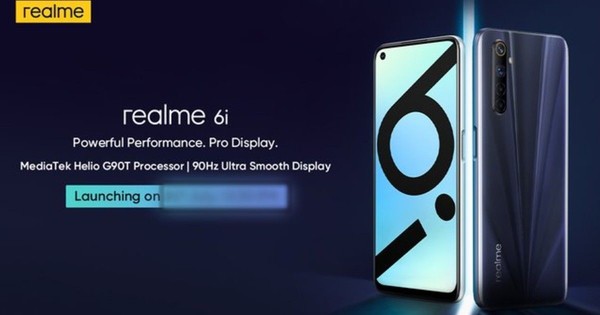 Realme6i将于7月24日印度发布