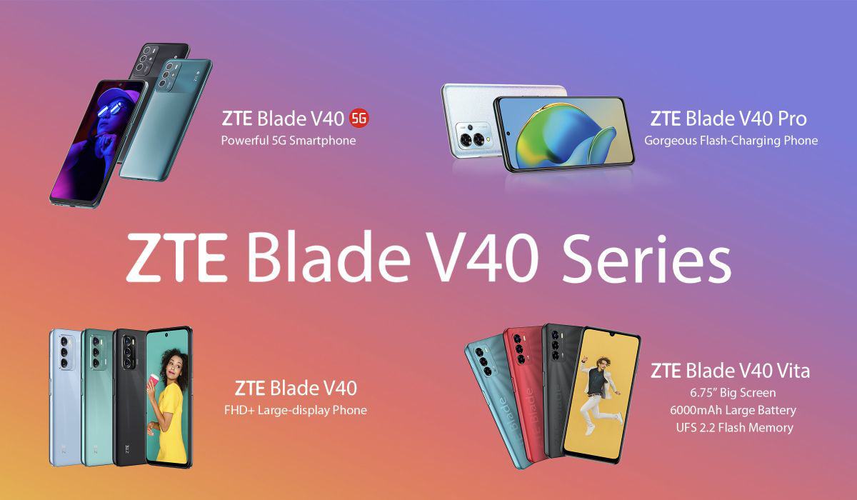 中兴发布Blade V40 5G Pro Vita 新款手机