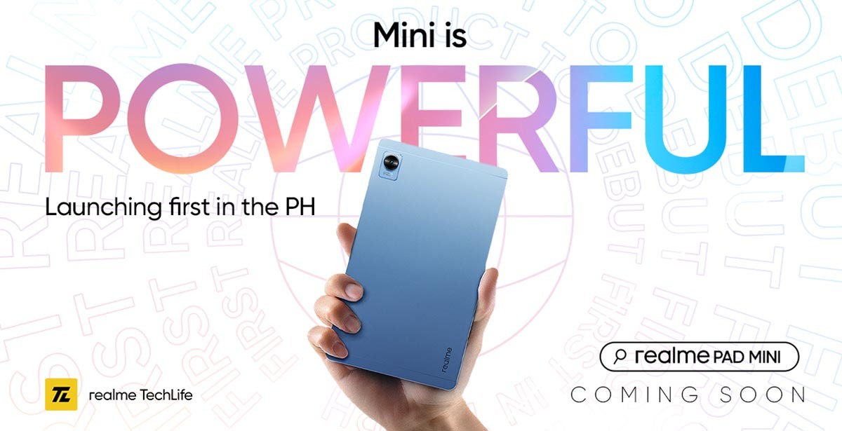 realme Pad mini 将于近期在菲律宾发布