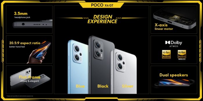 POCO X4 GT / F4在海外发布
