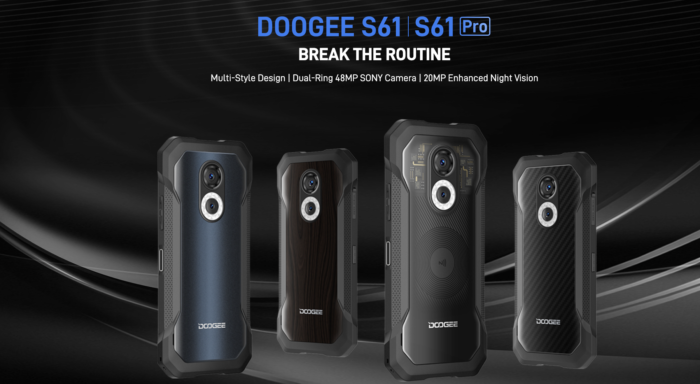 Doogee s61 ｜ s61 Pro mobile phone officially released parameter configuration