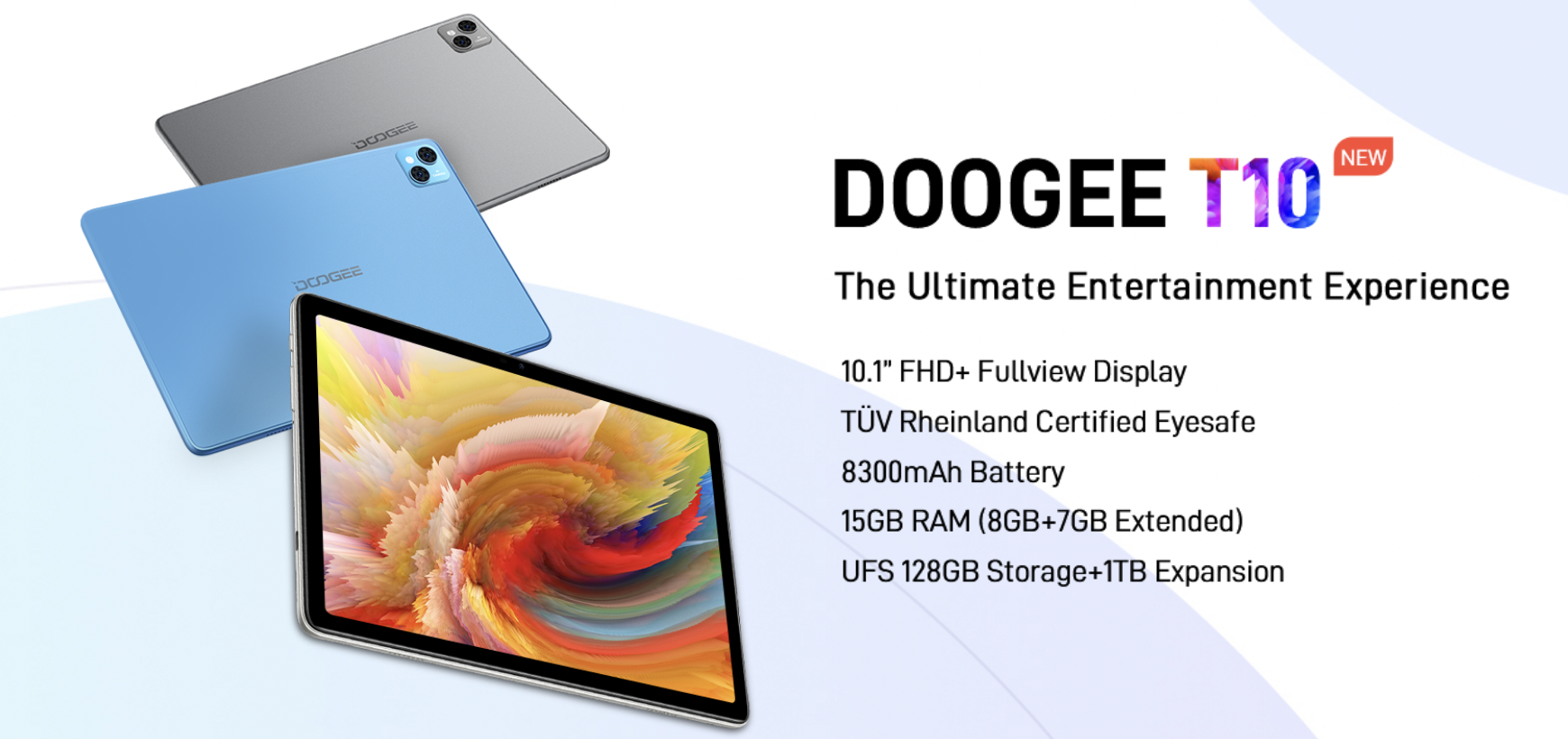 DOOGEE进军平板市场T10即将发布-质流