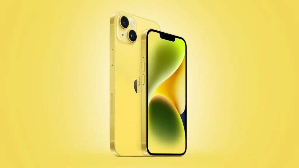 iPhone14黄色