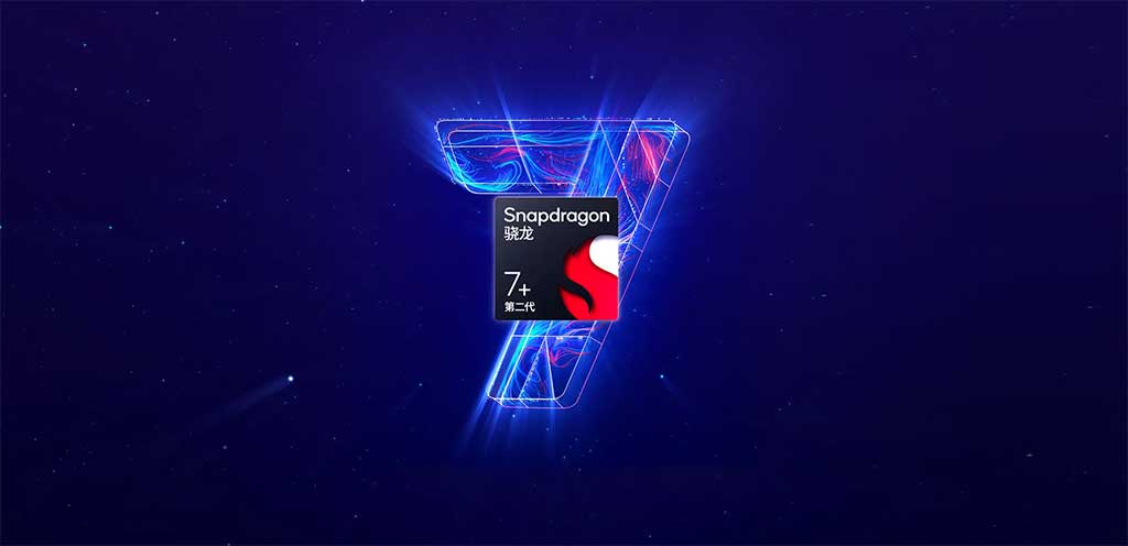 Qualcomm Snapdragon 7+ Gen 2 highest main frequency specification parameters configuration performance run score